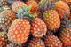 Pineapples, Sunshine Coast, Queensland, Australia Poster Print by David Wall, vibrant tropical artwork.