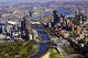 Melbourne CBD and Yarra River Art Print by David Wall