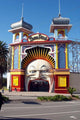 Entrance Gate to Luna Park, St Kilda, Melbourne Poster Print by David Wall