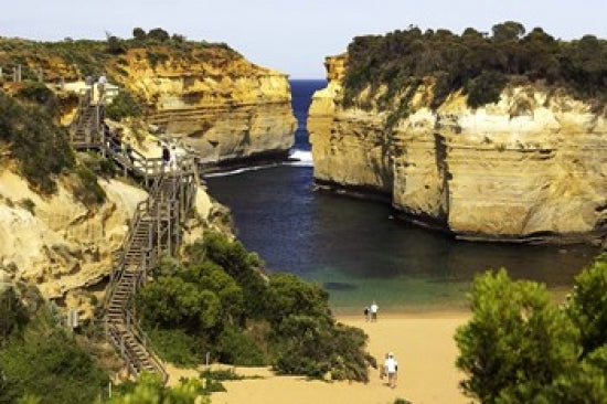 Loch Ard Gorge scenic poster print featuring Port Campbell National Park in Australia.