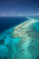 Yacht at Great Barrier Reef poster print by David Wall, showcasing the beauty of North Queensland, Australia.