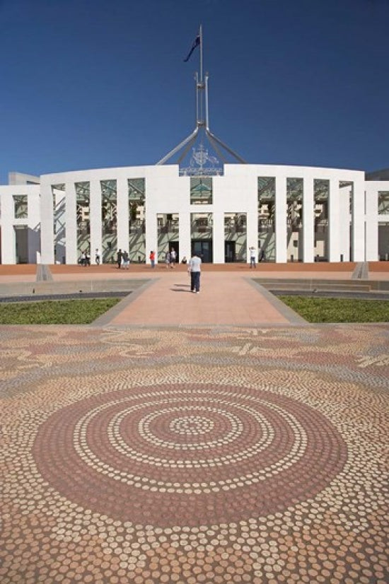 Australia ACT Canberra Parliament House Building Poster Print