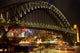 Sydney Harbour Bridge Night Poster Print by David Wall