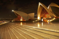 Sydney Opera House Poster Print by David Wall showcasing the iconic architecture.