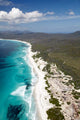Friendly Beaches Coastline Poster Print by David Wall showcasing Freycinet National Park in Australia.