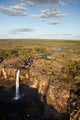 Magela Waterfall Fine Art Print by David Wall showcasing serene Australian landscape.