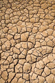 Dry Irrigation Pond poster print by David Wall featuring the Outback in South Australia.