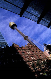 AMP Tower and Highrises Sydney, Australia Poster Print
