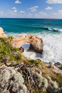 The Arch, Great Ocean Road poster print by Martin Zwick showcasing stunning coastal scenery.