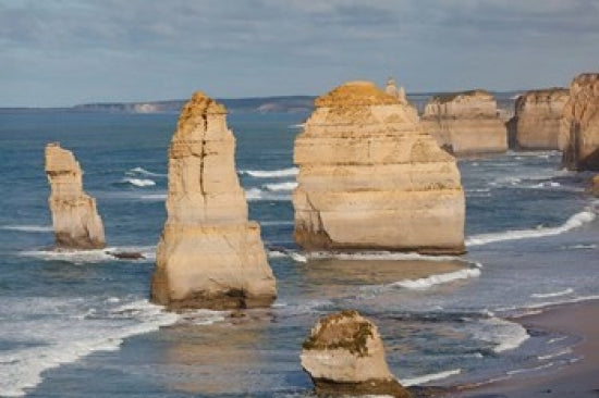 Coastline Print of the 12 Apostles at Great Ocean Road by Martin Zwick.