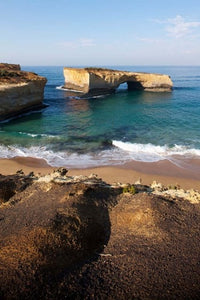 Australia Port Campbell Tasman Sea Cliffs Poster Print by Paul Souders