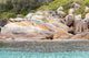 Freycinet National Park Poster Print featuring Schouten Island and Crockett's Bay by Trish Drury.