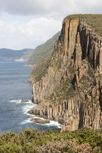 Dolerite Columns at Cape Hauy on the Three Capes Track Poster Print