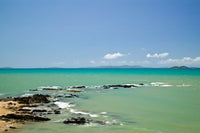 Australia Emu Park Churchill Lookout Beach Poster Print by Walter Bibikow
