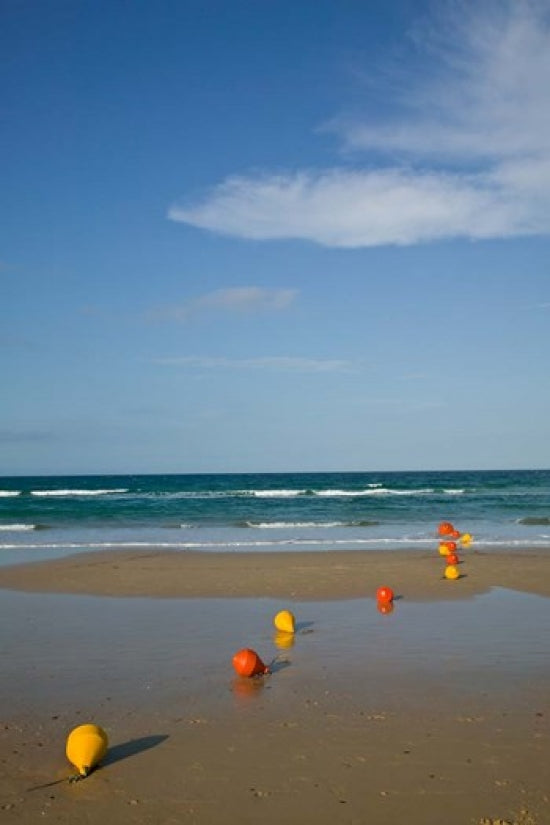 Rainbow Beach Poster Print by Walter Bibikow showcasing Queensland's natural beauty.