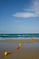 Rainbow Beach Poster Print by Walter Bibikow showcasing Queensland's natural beauty.