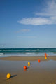 Rainbow Beach Poster Print by Walter Bibikow showcasing vibrant colors and serene landscapes.