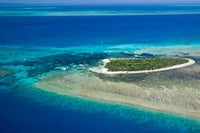 Great Barrier Reef Green Island Poster Print by Walter Bibikow