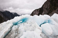 Franz Josef Glacier Poster Print showcasing New Zealand's stunning landscape.
