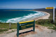 Tautuku Beach coastline poster print by Jaynes Gallery showcasing New Zealand's South Island.