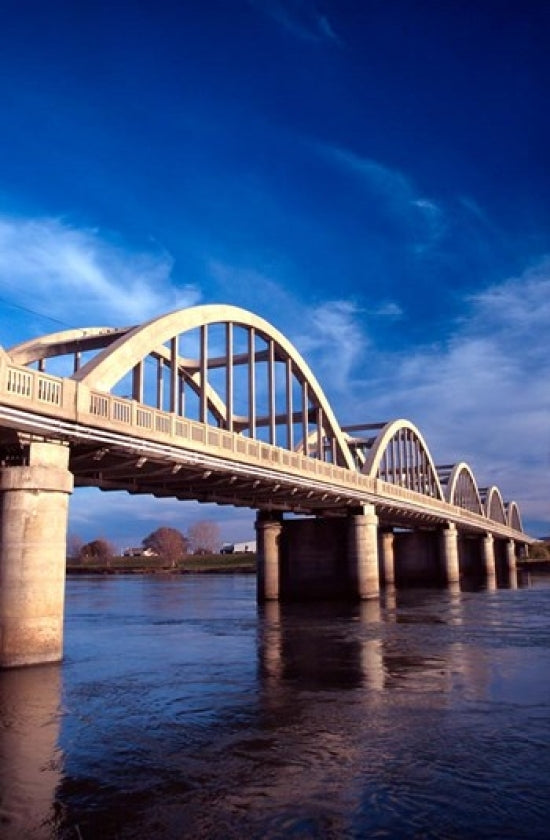 Balclutha Bridge and Clutha River Poster Print by David Wall