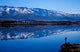 Lake Dunstan and Pisa Range art print by David Wall showcasing serene landscape.
