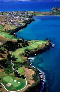 Rakauananga Point and Okoromai Bay Poster Print by David Wall