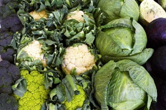 Vegetable Stall poster print by David Wall showcasing fresh produce in Central Otago, New Zealand.
