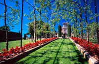 Larnach Castle Art Print showcasing scenic view in Dunedin, New Zealand