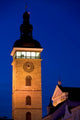 Church Tower Ceske Budejovice Poster Print by Russell Young