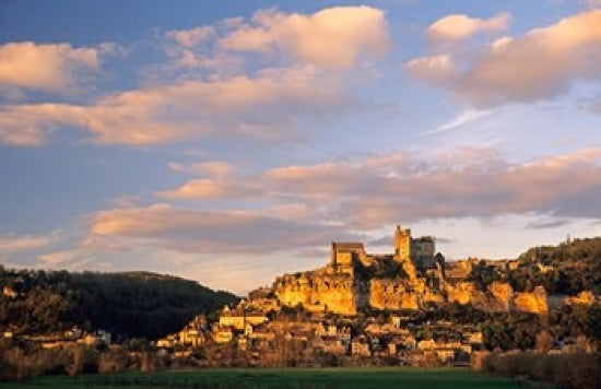 Dordogne Valley, France Poster Print by David Barnes, showcasing vibrant landscapes