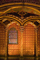 Saint Chapelle Paris Art Print by David Barnes showcasing beautiful stained glass architecture.