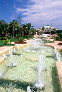 Casino at Monte Carlo Poster Print by David R. Frazier