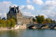 Pont Royal and the Louvre Museum Poster Print by Lisa S. Engelbrecht