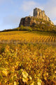 Roche de Solutré Above Vineyards Fine Art Print by Lisa S. Engelbrecht