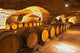 Oak Barrels in Cellar Art Print by Per Karlsson, rustic wine decor