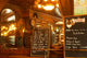 Menu for Bistrot du Peintre Art Nouveau design poster print.
