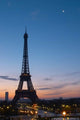 Eiffel Tower and Trocadero Square Poster Print by Per Karlsson