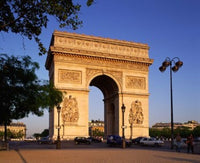 Arc de Triomphe Poster Print showcasing Paris, France