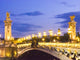 Pont Alexandre III Bridge crossing the Seine River Poster Print by Sylvia Gulin