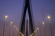 Pont De Normandie Poster Print by Walter Bibikow showcasing the iconic bridge in Le Havre, France.
