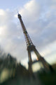 Winter View of the Eiffel Tower Poster Print by Walter Bibikow