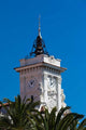 Ajaccio Town Hall Clock Tower Poster Print by Walter Bibikow, showcasing architectural beauty.