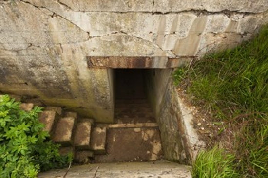 German Bunker, St-Pierre du Mont Poster Print by Walter Bibikow