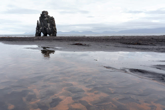 Hvitserkur Sea Stack Poster Print by Ellen Goff