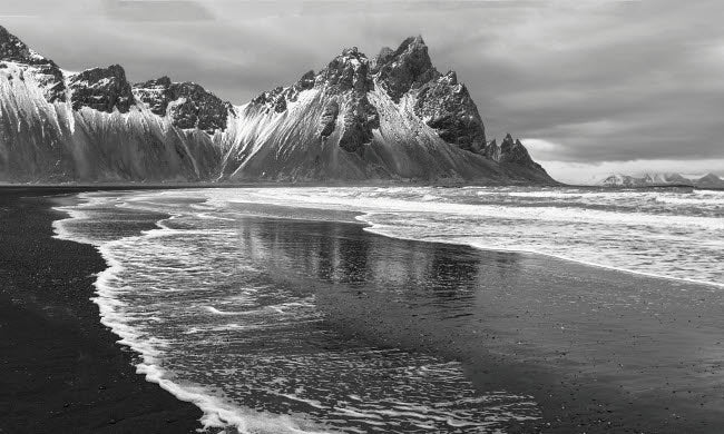 Iceland Stokksnes Mt Vestrahorn Poster Print by John Ford