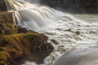 Gullfoss Golden Circle Poster Print by John Ford, depicting Icelandic landscape.
