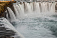 Godafoss Waterfall in Iceland Poster Print by John Ford