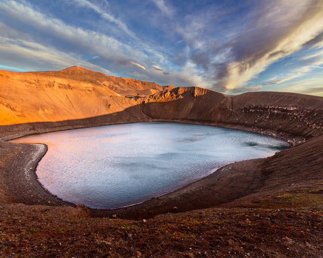 Iceland Krafla fine art print by John Ford, showcasing vibrant landscapes.