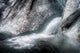 Iceland Abstract Ice and Meltwater Flume Art Print by Mark Williford